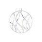 Pendentif or gris diamant (s) 