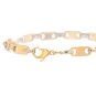 Bracelet or bicolore 