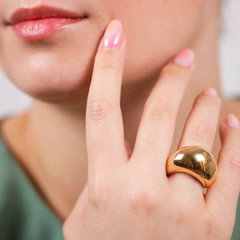 Bague or jaune signé FRED