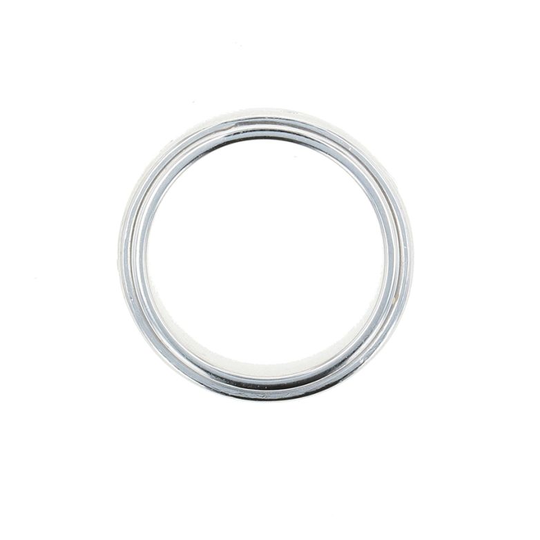 Alliance or gris diamant (s) 