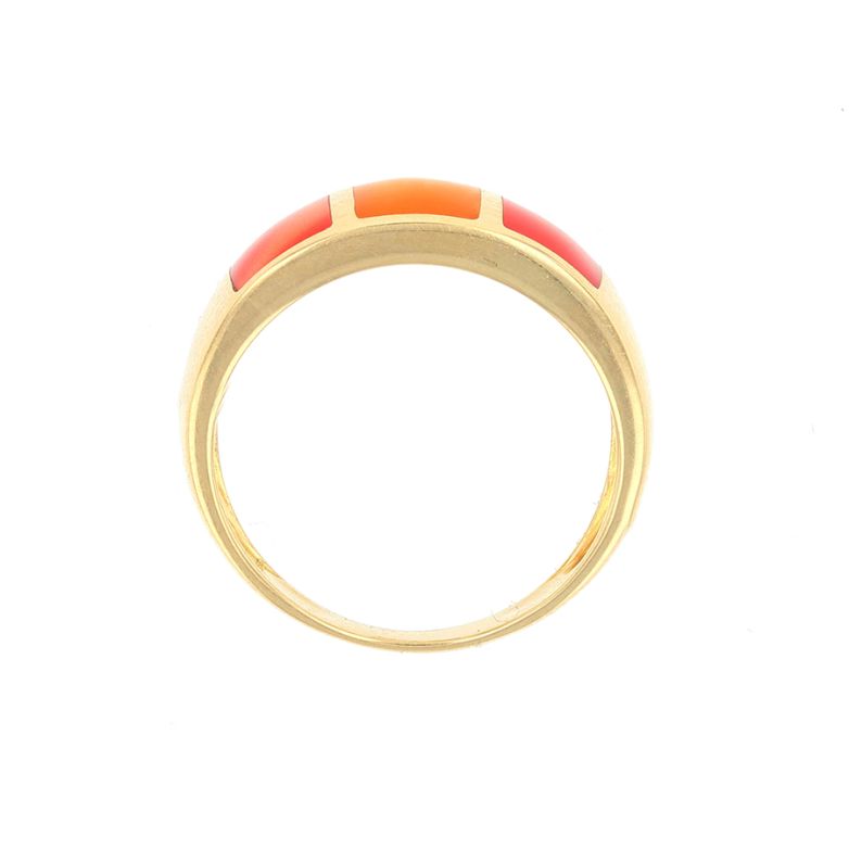 Bague or jaune 