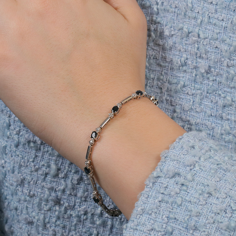Bracelet sapphires 1.71...