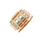 Bague 2 ors diamant (s) Vintage