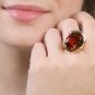Bague or jaune Pierres Fines 