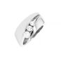 Bague or gris diamant (s)