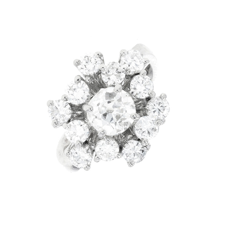 Daisy ring diamonds 1.87...