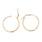 Boucles d'oreilles or jaune 