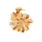 Broche or jaune diamant (s) Vintage 