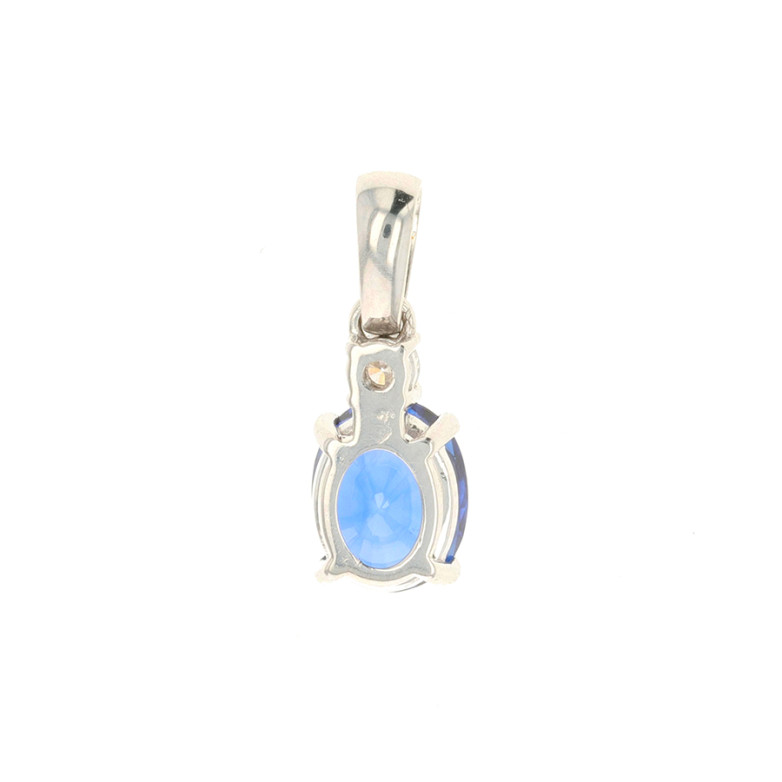 Pendant 2.92 carat sapphire...