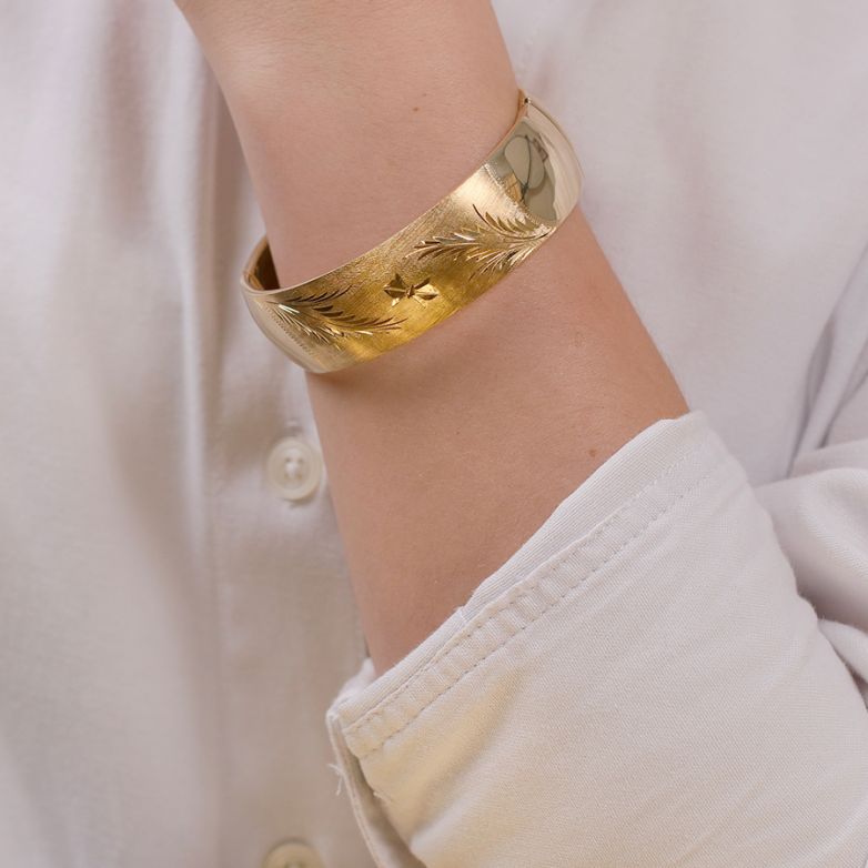 Bracelet or jaune 