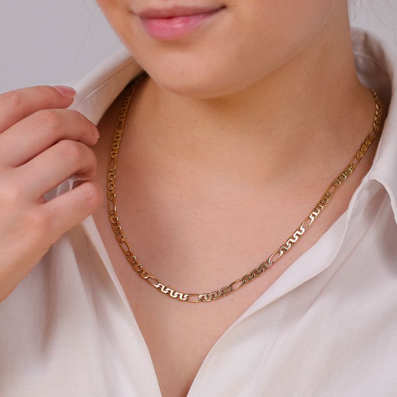 collier or jaune 