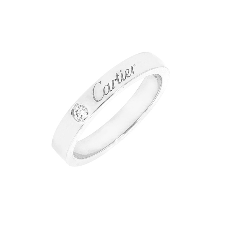 CARTIER C Diamond Wedding...