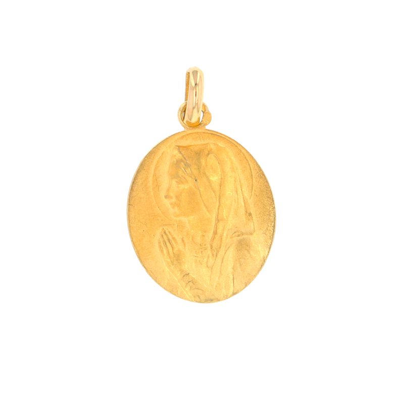 médaille or jaune