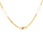 collier or jaune 
