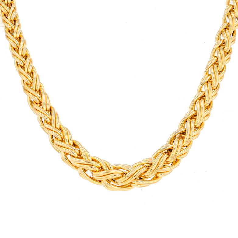 collier or jaune
