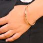 Bracelet Jonc Rigide or rose