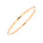 Bracelet Jonc Rigide or rose