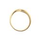 Bague or jaune diamant (s) 