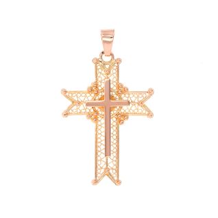 croix or jaune