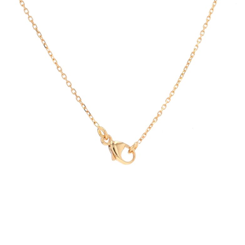Collier or jaune diamant (s) 