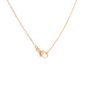 Collier or jaune diamant (s) 