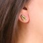 Boucles d'oreilles or jaune 