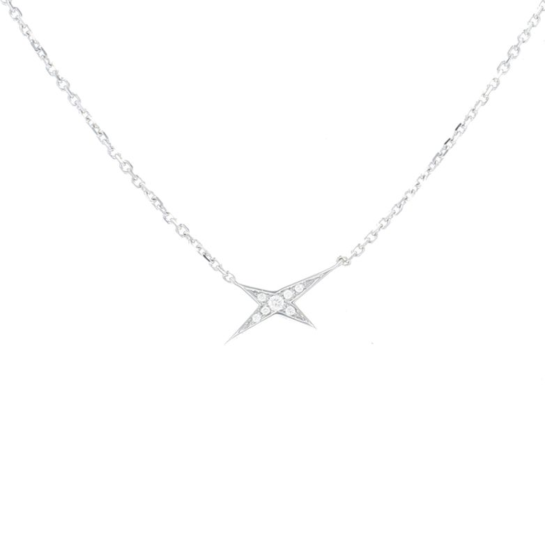 collier or gris diamant (s)