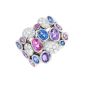 Bague or gris saphir et diamant(s)