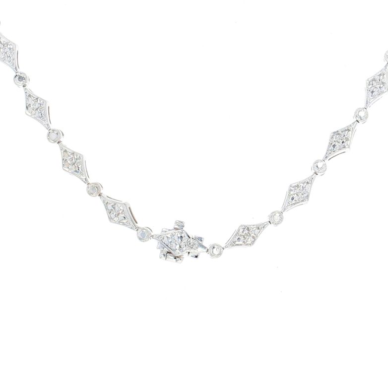 collier or gris diamant (s) 