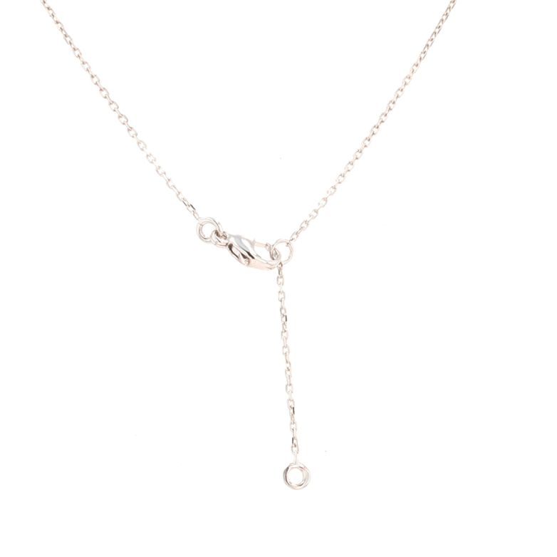 Collier or gris diamant (s) 