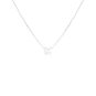 Collier or gris diamant (s)
