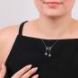collier or gris diamant (s) 