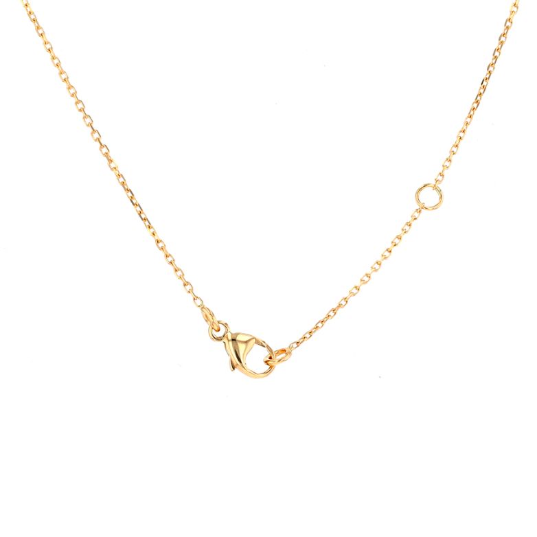 Collier or jaune diamant (s) 