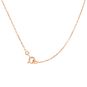 collier or rose diamant (s) 