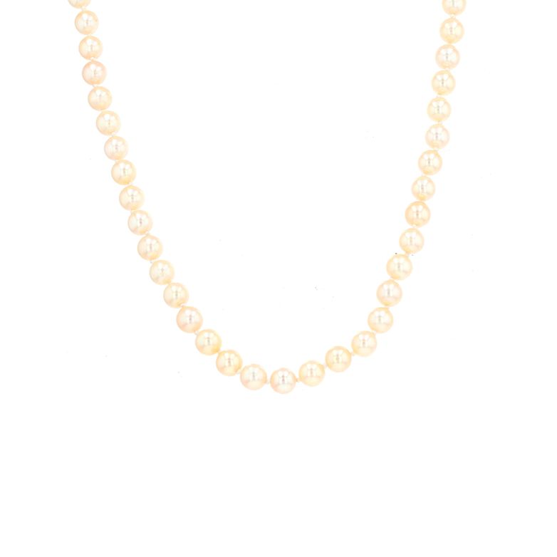 collier or jaune Perle