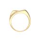 Bague or bicolore saphir et diamant(s) 