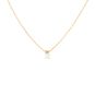 collier or jaune diamant (s)