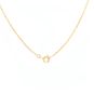 collier or jaune diamant (s) 