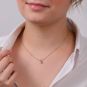 collier or gris diamant (s) 
