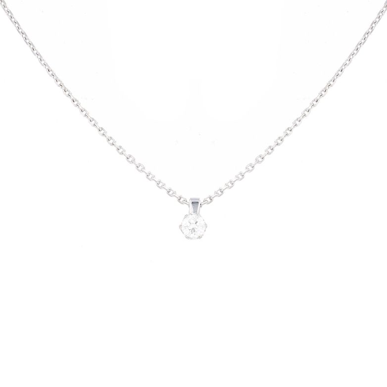 collier or gris diamant (s)