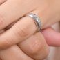 Solitaireor gris diamant (s) 