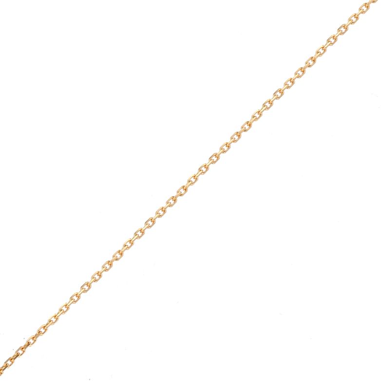 Chaine maille forçat or jaune