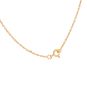 Pendentif or jaune diamant,P.fine opale