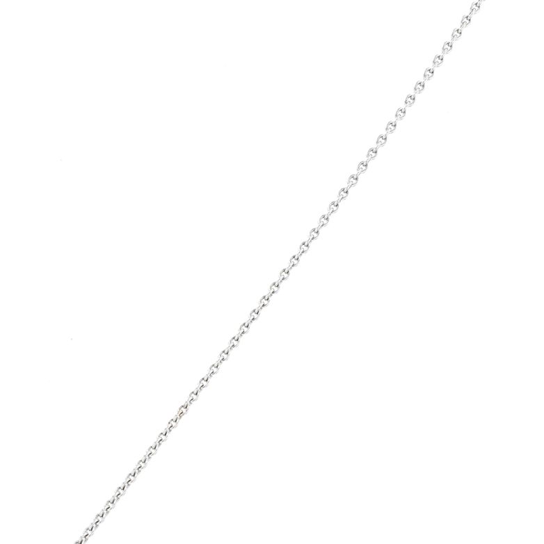 Chaine maille forçat or gris