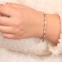 Bracelet or bicolore diamant (s) 