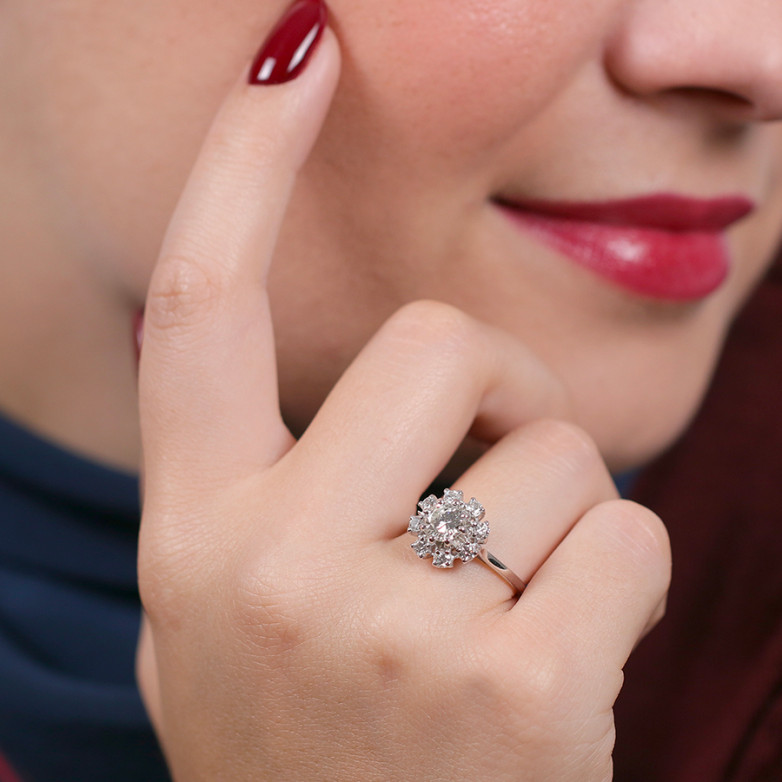 Diamond ring 1.13 carat...