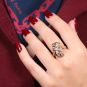 Bague or jaune diamant 