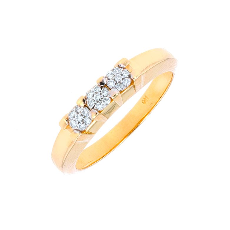 Diamond ring 0.10 carat 2...