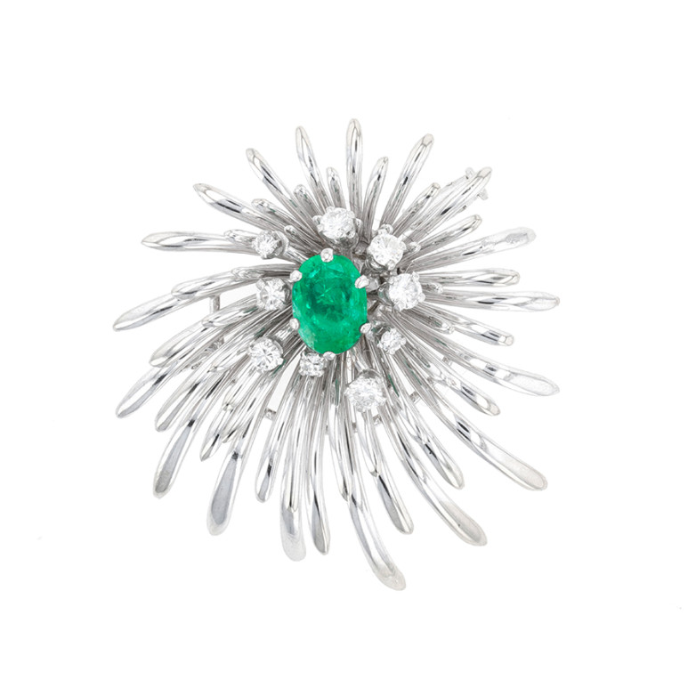 Vintage brooch with a...