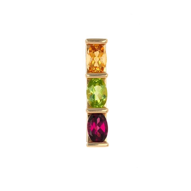 Yellow gold gemstone...